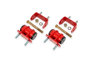 Chevrolet Corvette C6 Differential Bushings - BMR Suspension - Solid Delrin - Red - `05-`13